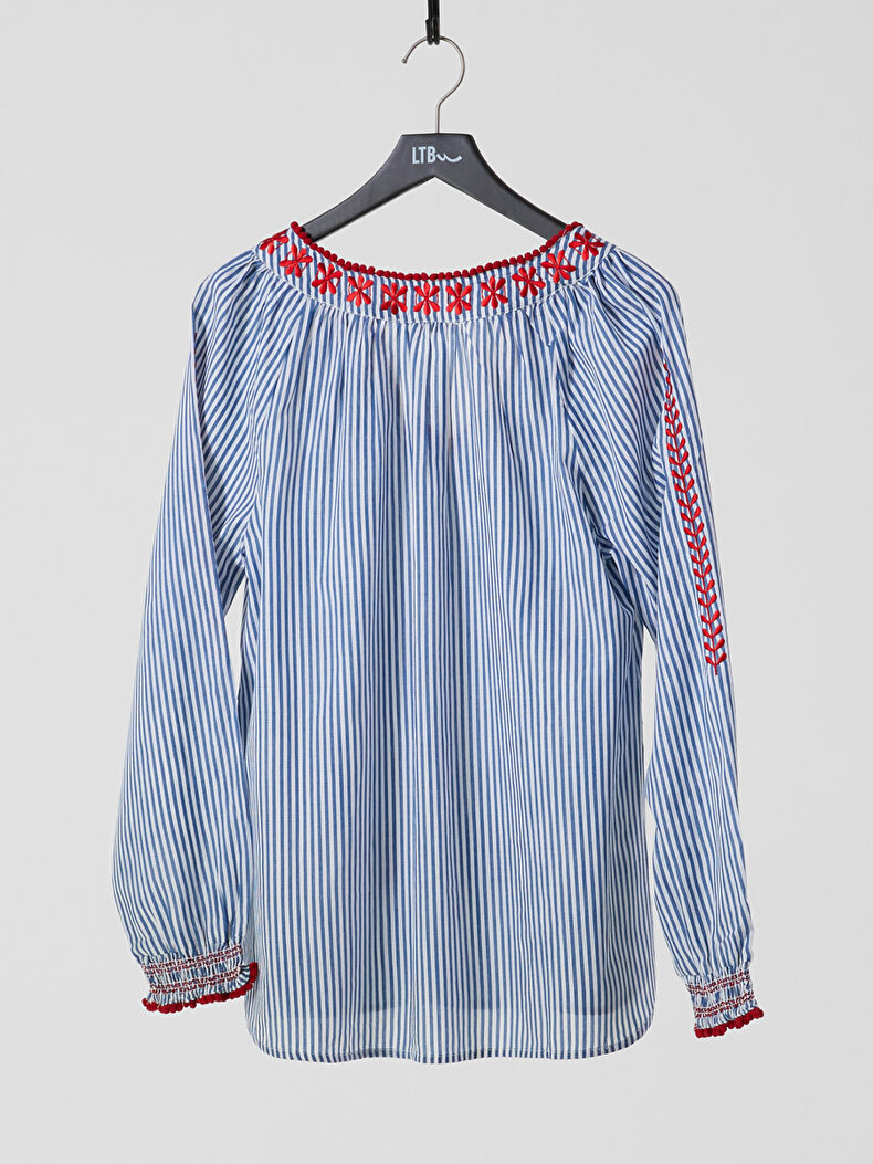Blue Bluse